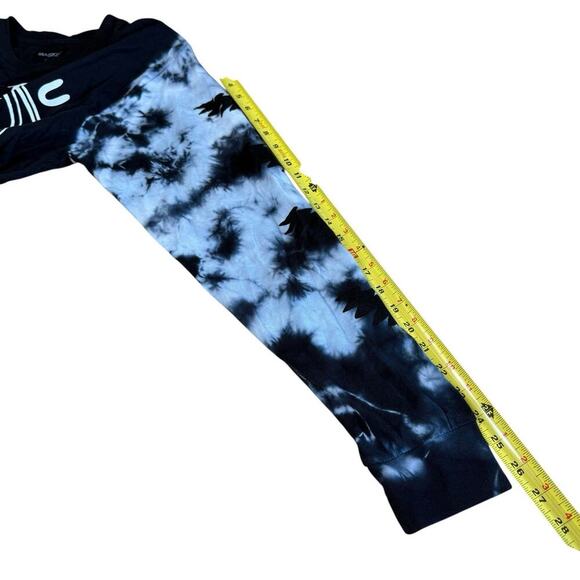 Market X Grateful Dead Shirt L/S Black Medium Tie Dye Grunge Metal Deadheads - Picture 7 of 8